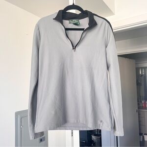 Ralph Lauren Gray and Black Active Pullover